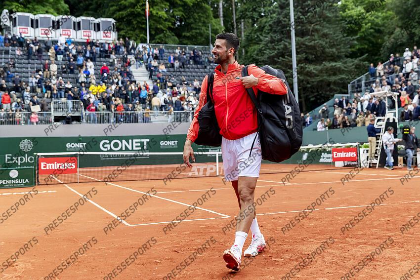 21.05.2025; Genf; Tennis ATP 250 - Geneva Open 2025; Novak Djokovic (SRB) (Pascal Muller/freshfocus) GENEVA OPEN tournoi de geneve 