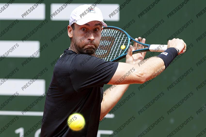 21.05.2025; Genf; Tennis ATP 250 - Geneva Open 2025; Quentin Halys (FRA) (Pascal Muller/freshfocus) GENEVA OPEN tournoi de geneve 