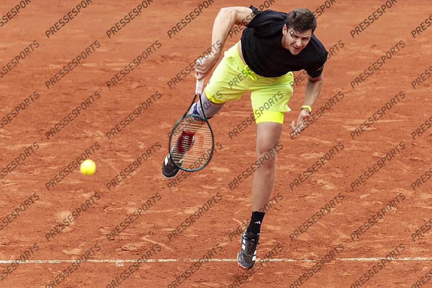 20.05.2025; Genf; Tennis ATP 250 - Geneva Open 2025; Hubert Hurkacz (POL) (Pascal Muller/freshfocus) GENEVA OPEN tournoi de geneve 