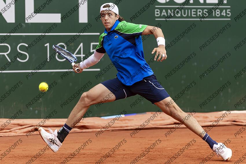20.05.2025; Genf; Tennis ATP 250 - Geneva Open 2025; Arthur Cazaux (FRA) (Pascal Muller/freshfocus) GENEVA OPEN tournoi de geneve 
