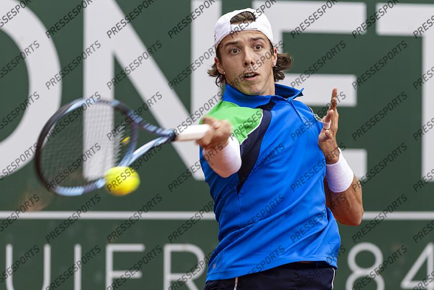 20.05.2025; Genf; Tennis ATP 250 - Geneva Open 2025; Arthur Cazaux (FRA) (Pascal Muller/freshfocus) GENEVA OPEN tournoi de geneve 