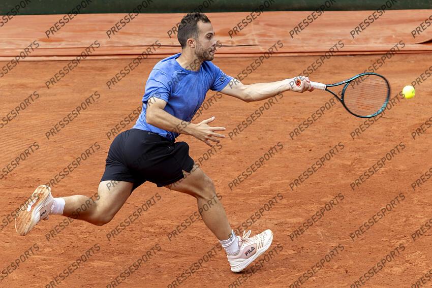 19.05.2025; Genf; Tennis ATP 250 - Geneva Open 2025 - Erste Runde; Hugo Gaston (FRA) (Pascal Muller/freshfocus) GENEVA OPEN tournoi de geneve 