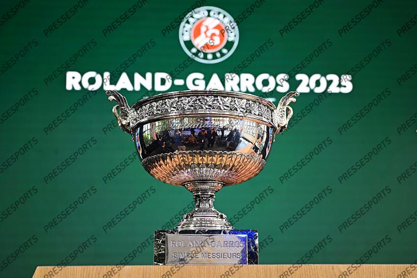 TENNIS ROLAND GARROS 2025 TIRAGE AU SORT
