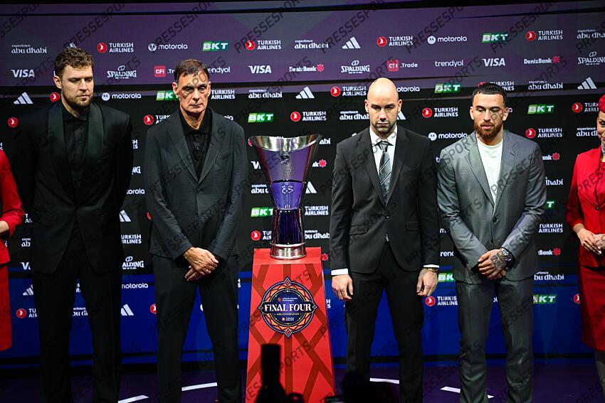 BASKET EUROLIGUE HOMMES 2025 CONFERENCE DE PRESSE FINAL FOUR