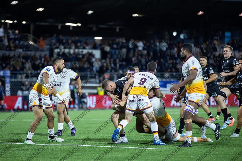 RUGBY / PRO D2 / BARRAGES / 22/05/2025 / PROVENCE RUGBY vs SU SOYAUX ANGOULEME / MALLEZ (paul) en puissance AIX-EN-PROVENCE-SOYAUX-ANGOULEME (49-22) 