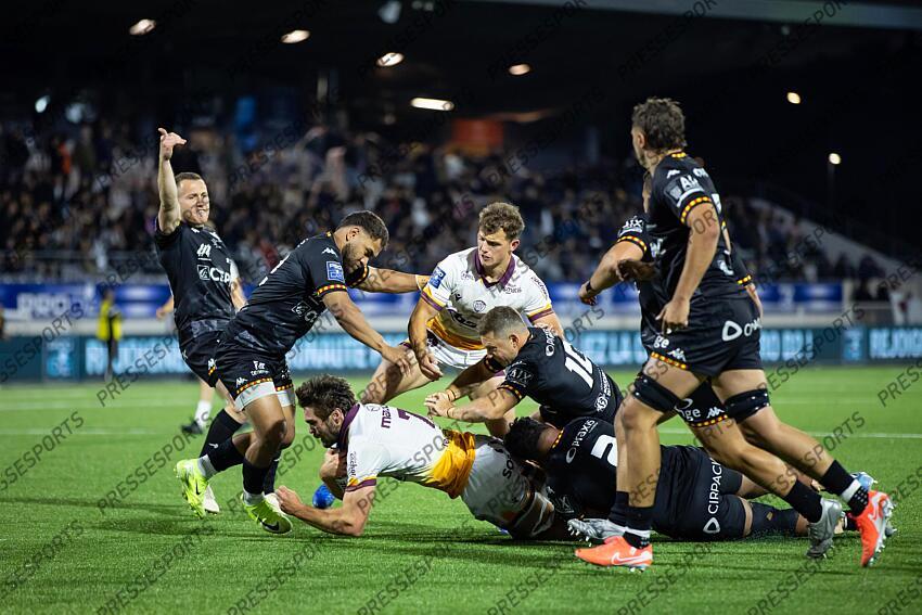 RUGBY / PRO D2 / BARRAGES / 22/05/2025 / PROVENCE RUGBY vs SOYAUX-ANGOULEME / burgaud grimart (germain) AIX-EN-PROVENCE-SOYAUX-ANGOULEME (49-22) 