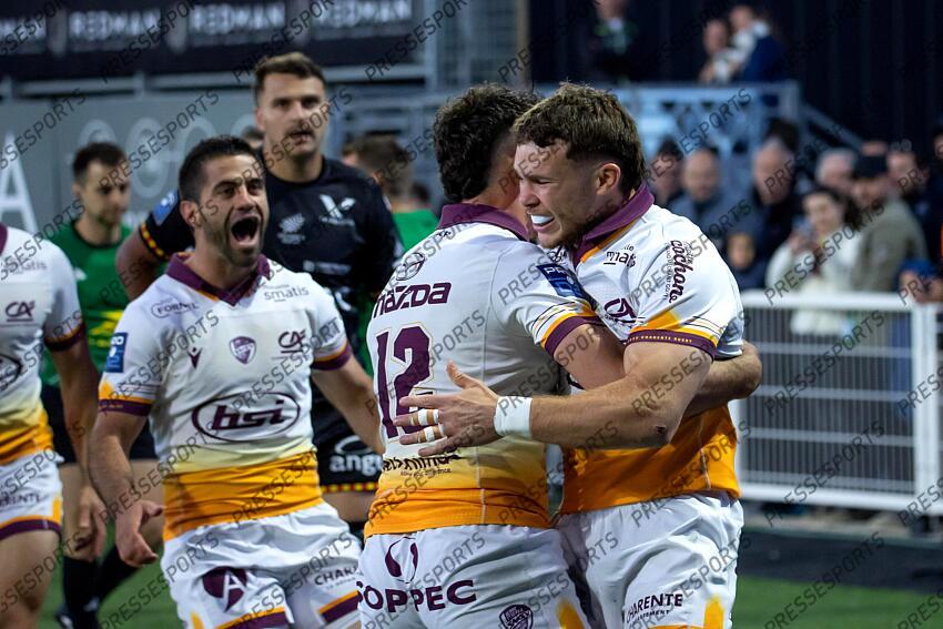RUGBY / PRO D2 / BARRAGES / 22/05/2025 / PROVENCE RUGBY vs SOYAUX-ANGOULEME / Essai farissier (nathan) AIX-EN-PROVENCE-SOYAUX-ANGOULEME (49-22) 
