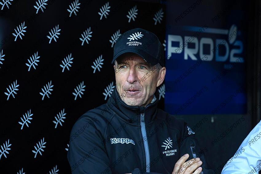 RUGBY / PRO D2 / BARRAGES / 22/05/2025 / PROVENCE RUGBY vs SU SOYAUX ANGOULEME / PHILIPON denis, président du PROVENCE RUGBY AIX-EN-PROVENCE-SOYAUX-ANGOULEME (49-22) 