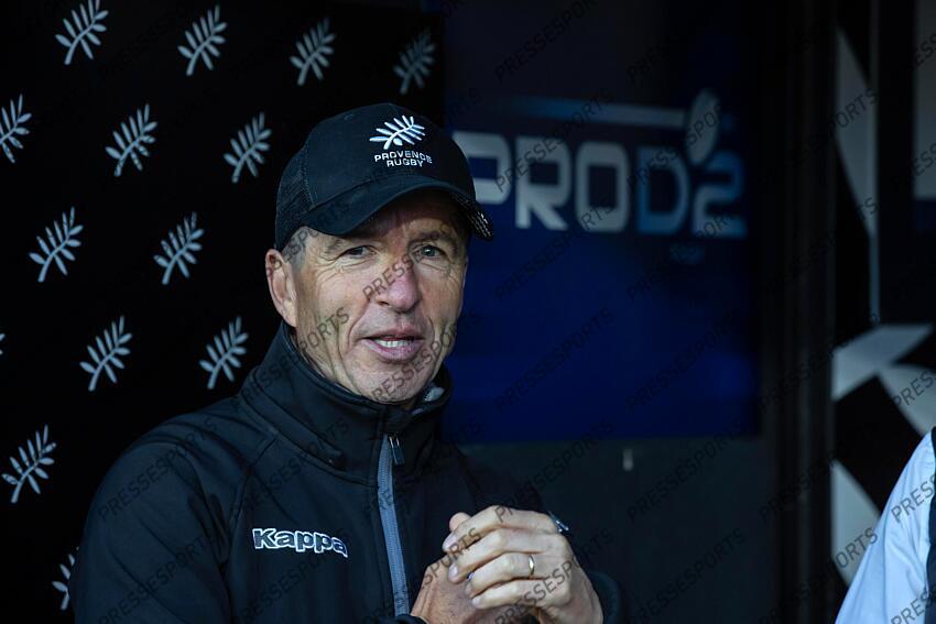 RUGBY / PRO D2 / BARRAGES / 22/05/2025 / PROVENCE RUGBY vs SU SOYAUX ANGOULEME / PHILIPON denis, président du PROVENCE RUGBY AIX-EN-PROVENCE-SOYAUX-ANGOULEME (49-22) 
