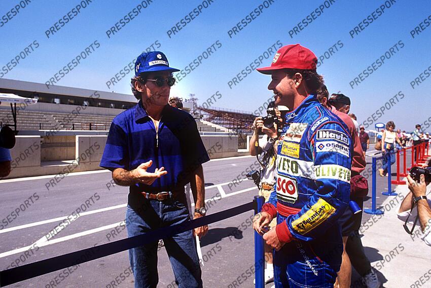 senna (ayrton) - (bre) - barrichello (rubens) - (bre) - ESSAIS GP D'AFRIQUE DU SUD HORS SERIE GUIDE F1 2024 : AYRTON SENNA L'IMMORTEL FEVRIER 2024 - L'(16/02/2024) 