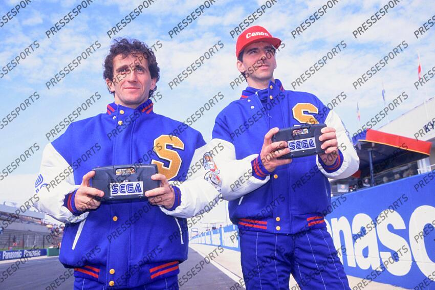 prost (alain) hill (damon) Williams-Renault Operation communication Sega Game Gear 