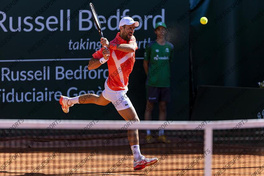 19.05.2025; Genf; Tennis ATP 250 - Geneva Open 2025 - Final; Novak Djokovic (SRB) (Pascal Muller/freshfocus) GENEVA OPEN FINALE 