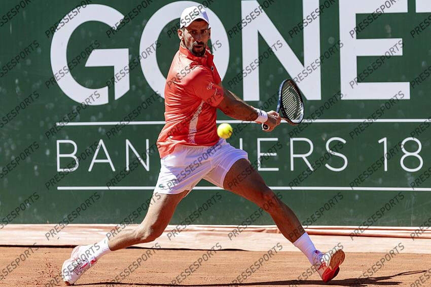 19.05.2025; Genf; Tennis ATP 250 - Geneva Open 2025 - Final; Novak Djokovic (SRB) (Pascal Muller/freshfocus) GENEVA OPEN FINALE 