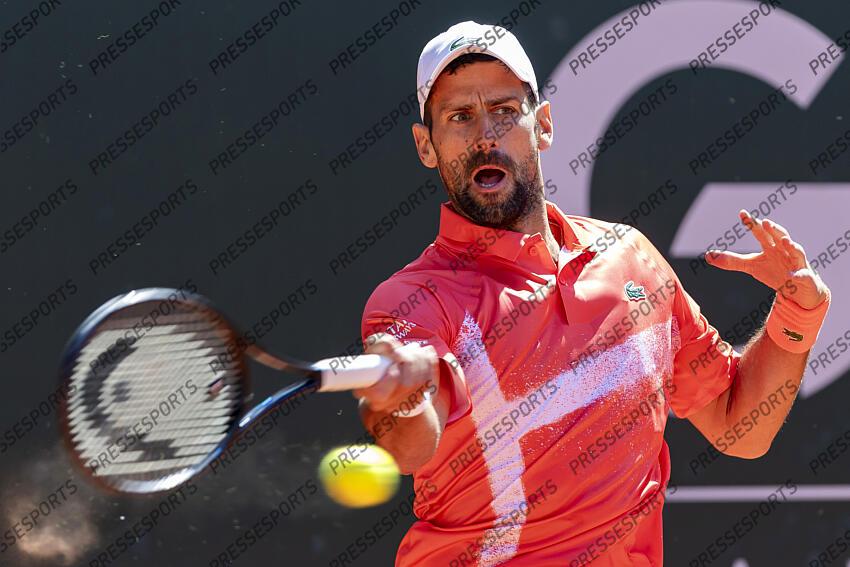 19.05.2025; Genf; Tennis ATP 250 - Geneva Open 2025 - Final; Novak Djokovic (SRB) (Pascal Muller/freshfocus) GENEVA OPEN FINALE 