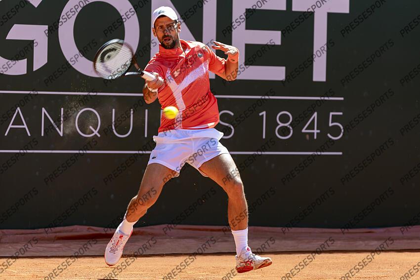 19.05.2025; Genf; Tennis ATP 250 - Geneva Open 2025 - Final; Novak Djokovic (SRB) (Pascal Muller/freshfocus) GENEVA OPEN FINALE 