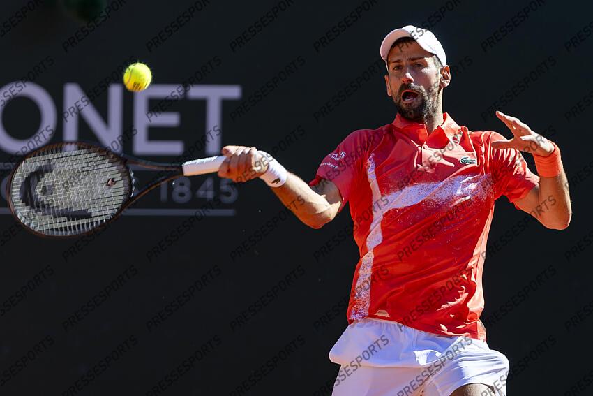 19.05.2025; Genf; Tennis ATP 250 - Geneva Open 2025 - Final; Novak Djokovic (SRB) (Pascal Muller/freshfocus) GENEVA OPEN FINALE 