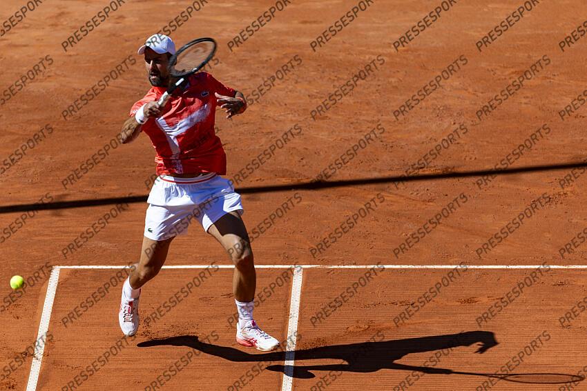 19.05.2025; Genf; Tennis ATP 250 - Geneva Open 2025 - Final; Novak Djokovic (SRB) (Pascal Muller/freshfocus) GENEVA OPEN FINALE 