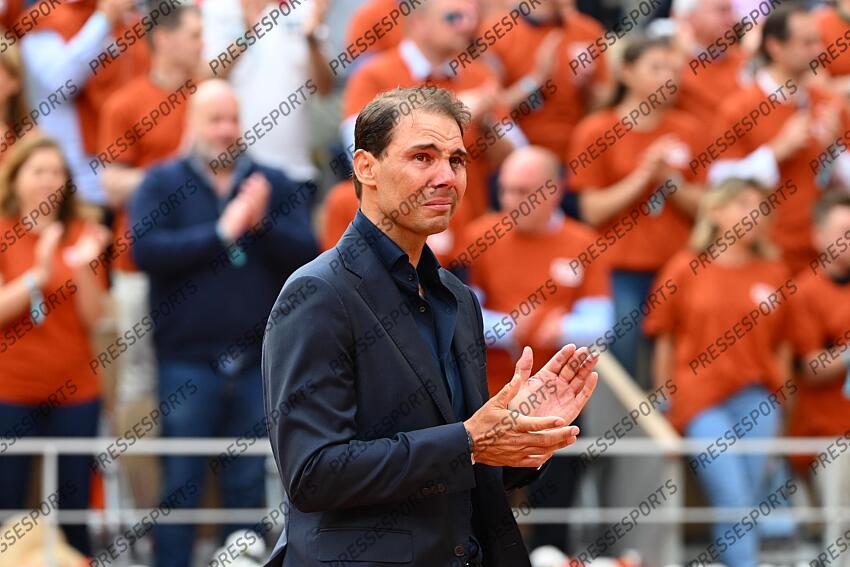 TENNIS ROLAND GARROS 2025 GRAND CHELEM 2025 HOMMAGE A NADAL
