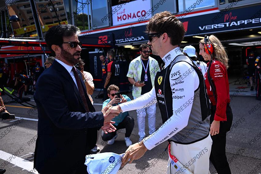 ben sulayem (mohammed) leclerc (charles) - (mco) - GP DE MONACO 