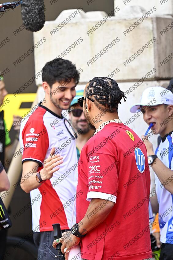 hamilton (lewis) - (gbr) - GP DE MONACO ocon (esteban) - (fra) - 