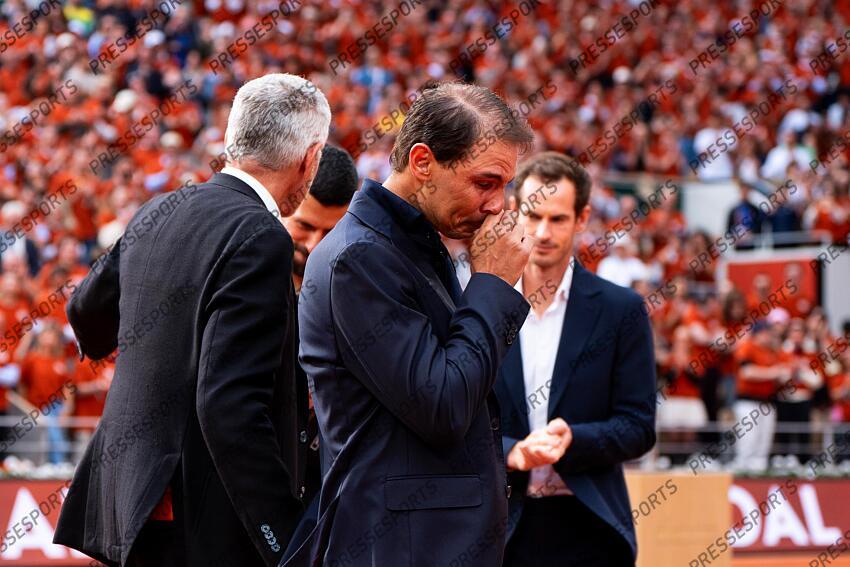 Rafael Nadal (ESP) hommage Céremonie d'hommage à Rafael Nadal HOMMAGE NADAL 