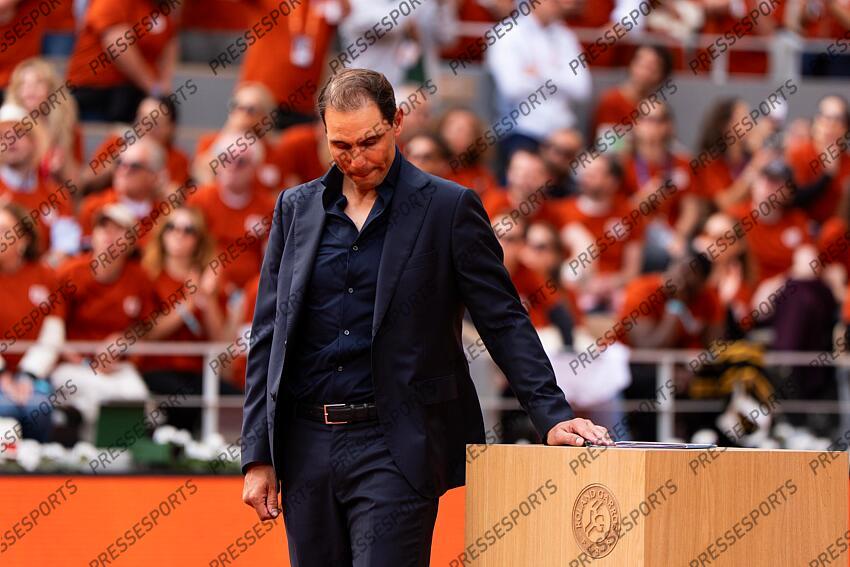 Rafael Nadal (ESP) hommage Céremonie d'hommage à Rafael Nadal HOMMAGE NADAL 
