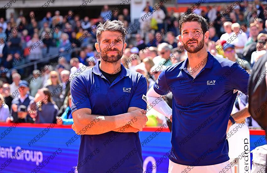 Sieger v.l. Simone Bolelli, Andrea Vavassori (Italien) Hamburg, 24.05.2025, Tennis, Bitpanda Hamburg Open 2025, ATP 500, Herren Doppel, Finale HAMBOURG OPEN 