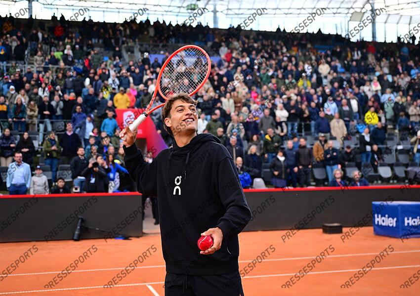 Trainer-Team Flavio Cobolli (Italien) Hamburg, 23.05.2025, Tennis, Bitpanda Hamburg Open 2025, ATP 500, Herren, Einzel, Halbfinale HAMBOURG OPEN 