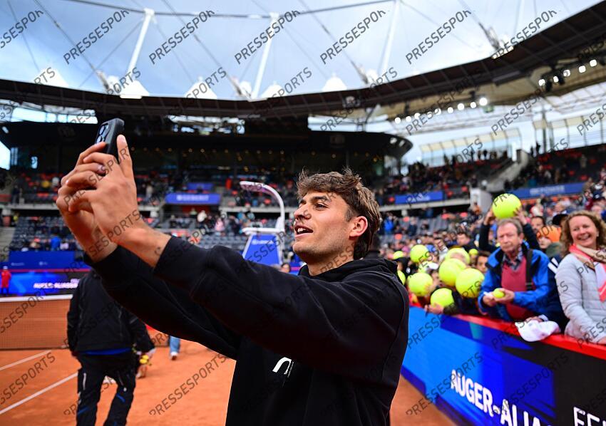Trainer-Team Flavio Cobolli (Italien) Hamburg, 23.05.2025, Tennis, Bitpanda Hamburg Open 2025, ATP 500, Herren, Einzel, Halbfinale HAMBOURG OPEN 