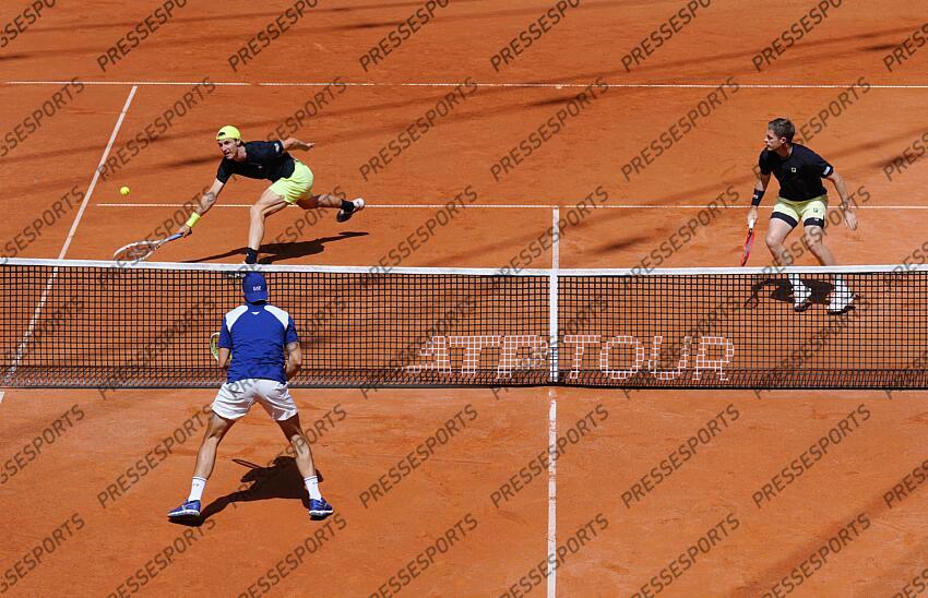 v.l. Joe Salisbury (Grossbritannien), Neal Skupski (Grossbritannien) Hamburg, 23.05.2025, Tennis, Bitpanda Hamburg Open 2025, ATP 500, Herren Doppel HAMBOURG OPEN 