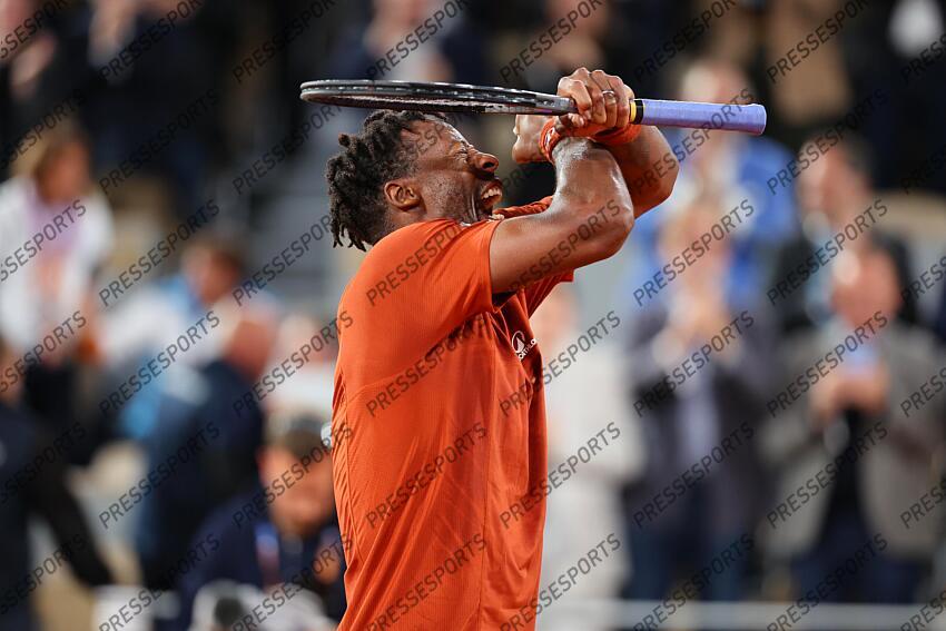 TENNIS ROLAND GARROS 2025 NIGHT SESSION MONFILS / DELLIEN