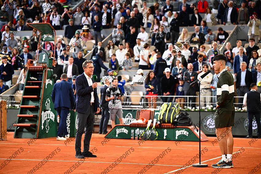 Wilander (Mats) Alcaraz (Carlos) MAROZSAN/ALCARAZ 