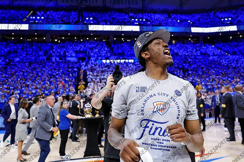 BASKET NBA PLAYOFFS 2025 NBA: Playoffs-Minnesota Timberwolves at Oklahoma City Thunder