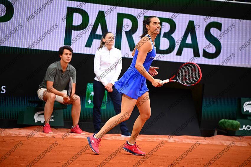 TENNIS AVANT ROLAND GARROS 2025 GRAND CHELEM 2025 ENTRAINEMENT GARCIA