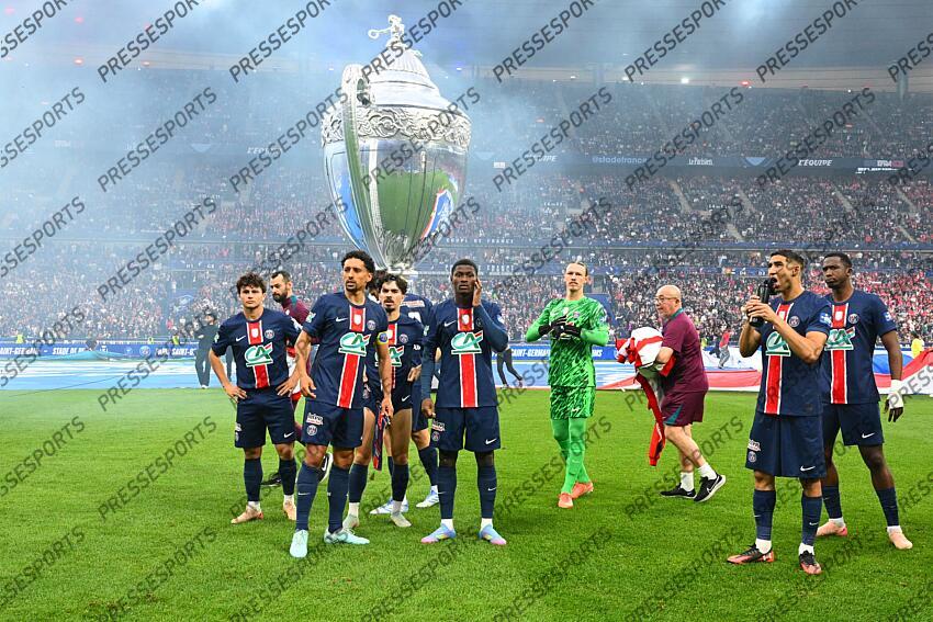 FOOT COUPE DE FRANCE 2025 PSG-REIMS (3-0)