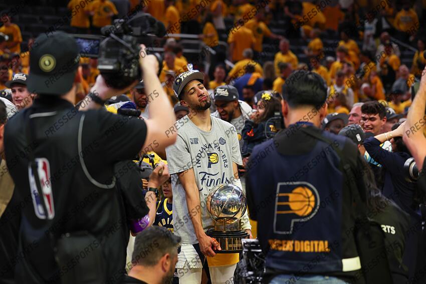 BASKET NBA PLAYOFFS 2025 NBA: Playoffs-New York Knicks at Indiana Pacers