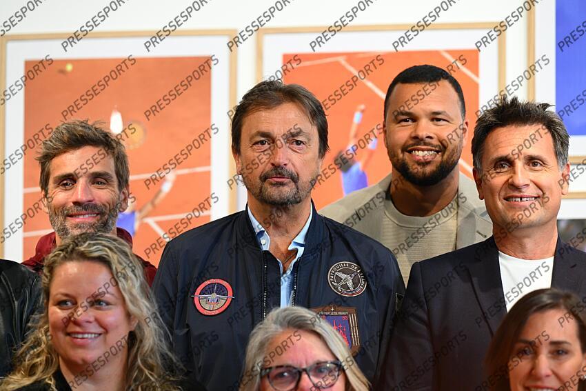 Clément (Arnaud) Leconte (Henri) Tsonga (Jo-Wilfried) Santoro (Fabrice) 