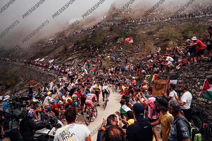 CYCLISME TOUR D'ITALIE GIRO 2025 VERRES / SESTRIERE