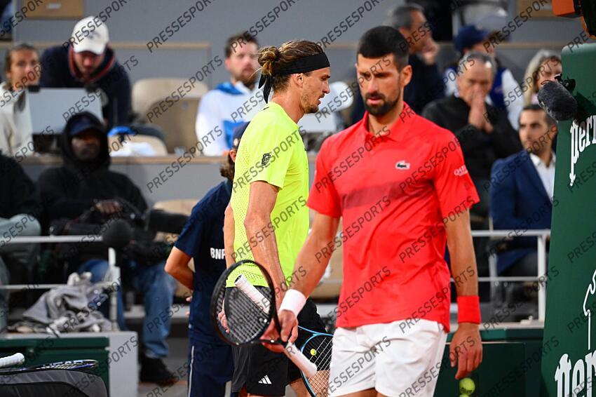Zverev (Alexander) Djokovic (Novak) ZVEREV/DJOKOVIC 