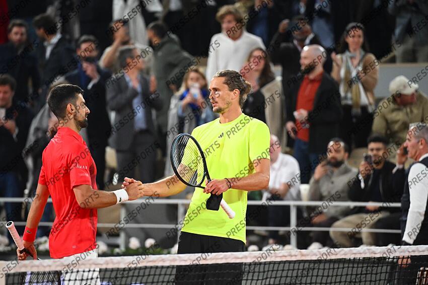 Djokovic (Novak) Zverev (Alexander) ZVEREV/DJOKOVIC 
