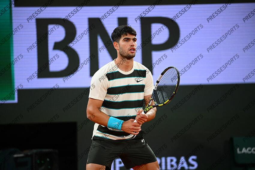 TENNIS ROLAND GARROS 2025 GRAND CHELEM 2025 MUSETTI / ALCARAZ