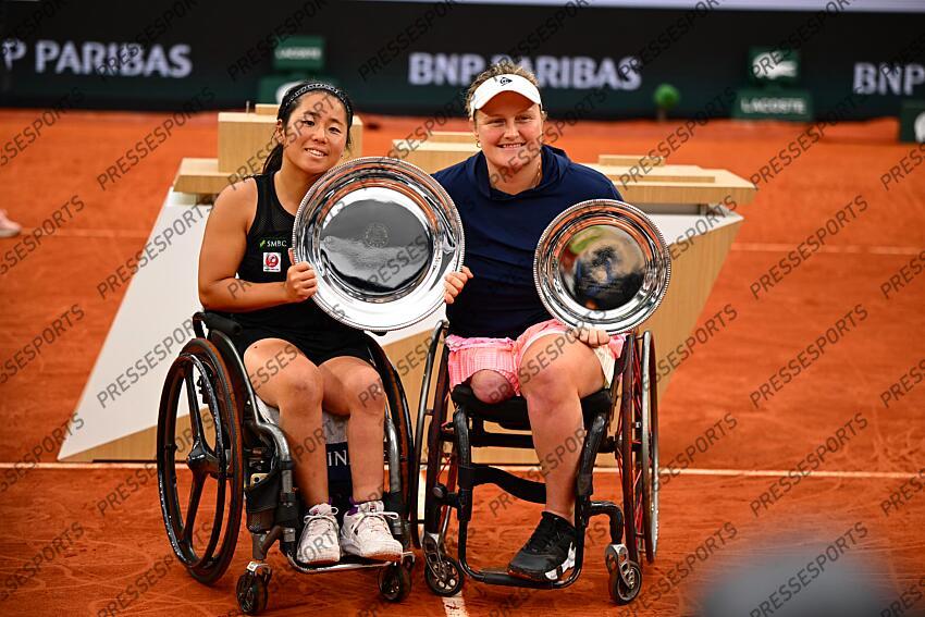 TENNIS TENNIS FAUTEUIL ROLAND GARROS 2025 GRAND CHELEM 2025 KAMIJI / VAN KOOT