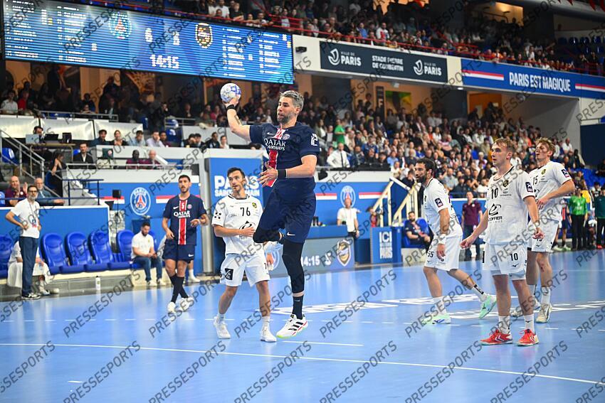 karabatic (luka) PSG HANDBALL-CHAMBERY (30-23) 