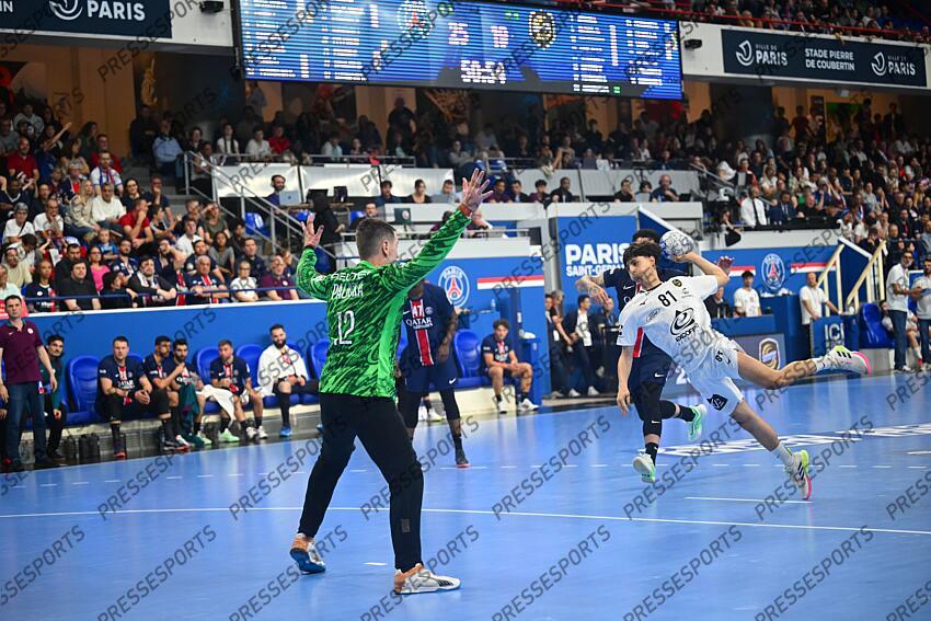 palicka (andreas) fernandes (martin) PSG HANDBALL-CHAMBERY (30-23) 