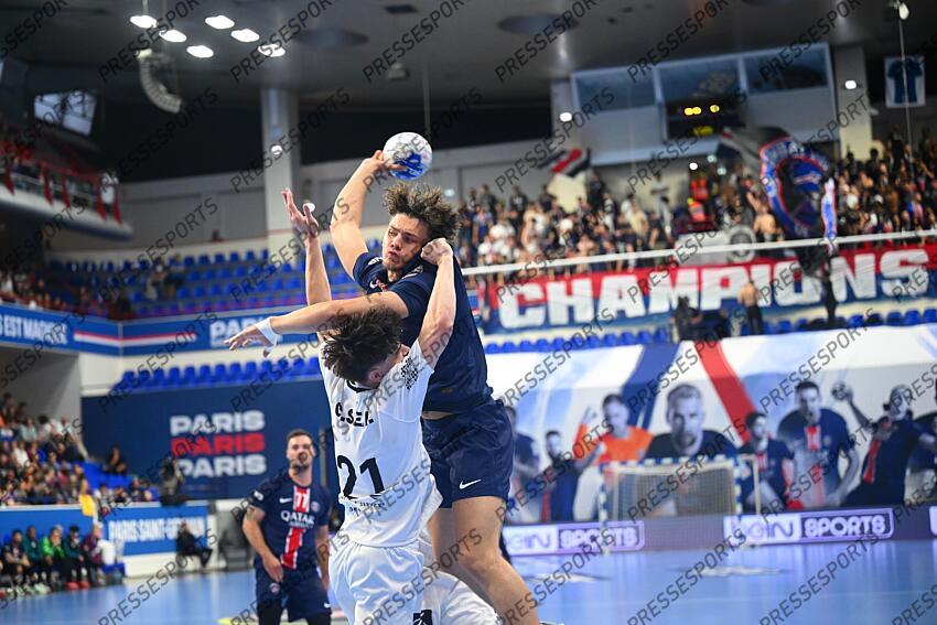 peyronnet (emilien) narcisse (noa) PSG HANDBALL-CHAMBERY (30-23) 
