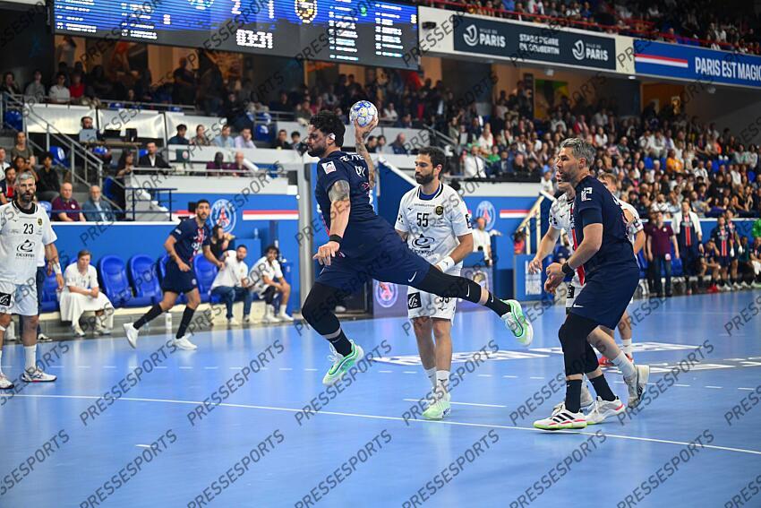 prandi (elohim) karabatic (luka) PSG HANDBALL-CHAMBERY (30-23) 