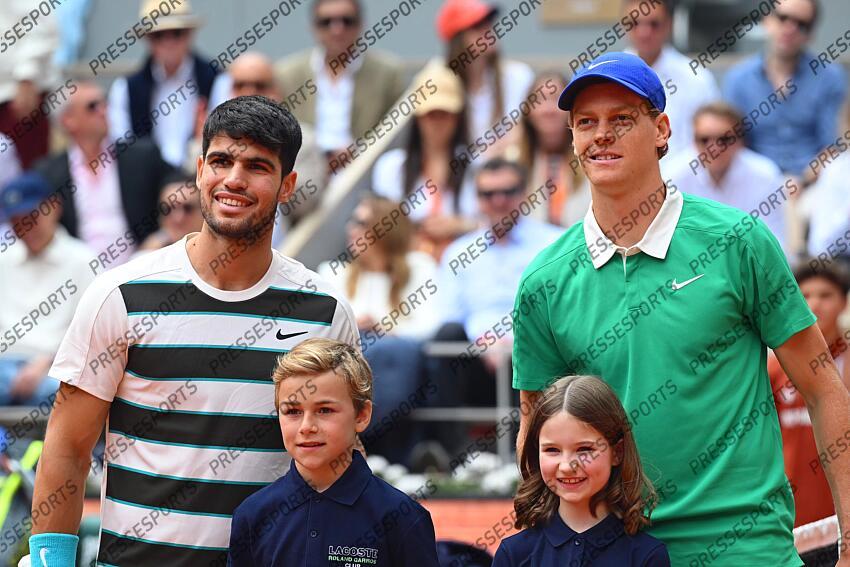 TENNIS ROLAND GARROS 2025 GRAND CHELEM 2025 SINNER / ALCARAZ