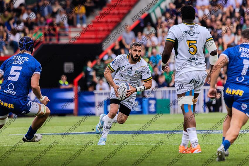 BOSVIEL (Jerome) balle en main lance l attaque Pro D2 Finale 2025 MONTAUBAN - GRENOBLE Stade Ernest Wallon GRENOBLE-MONTAUBAN (19-24) 