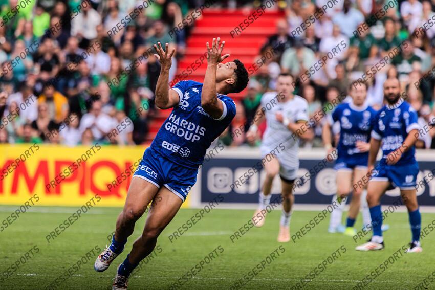 MOUTON (Gerswin) a la retombee du ballon Pro D2 Finale 2025 MONTAUBAN - GRENOBLE Stade Ernest Wallon GRENOBLE-MONTAUBAN (19-24) 