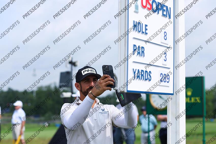 GOLF US OPEN 2025 PRACTICE ROUND